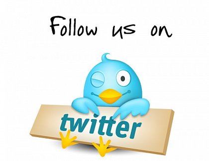Follow us on twitter!