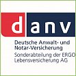Logo der DANV Deutsche Anwalt-und Notar-Versicherung AG