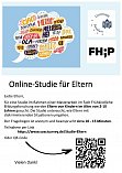 Flyer Studie Eltern