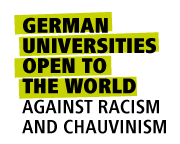 German univisities open to the world against racism and chauvinism